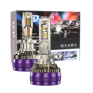 Ad alta potenza 100W 16000lm 6500K Canbus <span class=keywords><strong>Decoder</strong></span> Luces Focos H7 H11 Led <span class=keywords><strong>H4</strong></span> auto faro a Led per veicolo - Product Image 1