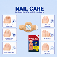 Patchs de réparation d'ongles en hydrogel de qualité supérieure pour ongles cassés et gercés, autocollants de soin des ongles de nuit, fabriqués en usine OEM ODM