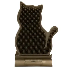 Cat Hair Removal Rubber Brush Toy Scratching Board Fixed Door Antipruritic Massage Brush