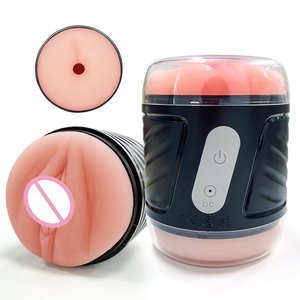 Diseño de textura realista Bastante 10 modos de vibración potentes Masturbador masculino Juguetes sexuales para adultos - Product Image 2