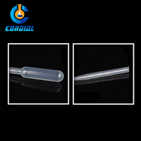Pipette Pasteur jetable CORDIAL 0,5/1/2/3/5 ml pour usage en laboratoire