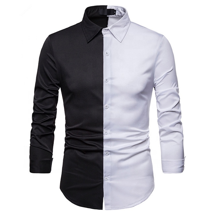 Black Half White Shirt China Trade Buy China Direct From Black Half White Shirt Factories At Alibaba Com Black Half White Shirt China Trade Buy China Direct From Black Half White Shirt Factories At Alibaba Com