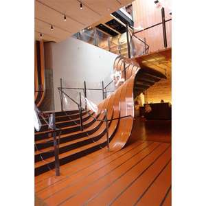 CBMMART โลหะล้างห้องใต้หลังคาพับขึ้นผนังบันไดสแตนเลสบันได - Product Image 6