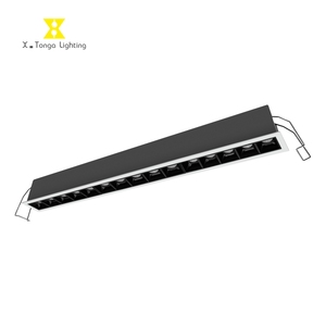 <span class=keywords><strong>Ce</strong></span> ROHS chứng nhận ra90 trong nhà lưới tản nhiệt tuyến tính lõm Downlight TRIM không biên giới vuông tuyến tính LED lưới tản nhiệt Downlight - Product Image 5