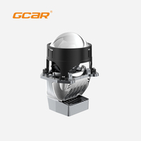 Lente de Proyector Bi-LED GCAR Super Brillante R5 Max TIR Prism 65W de Alto Lumen, 2.5 Pulgadas, Faro Delantero Universal para Automóviles y Motocicletas