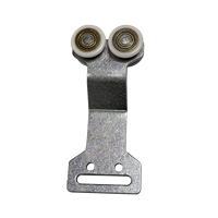 Support de fixation à sangle pour roue double à déport long, robuste, pour remorque rideau et quincaillerie de carrosserie de camion commercial