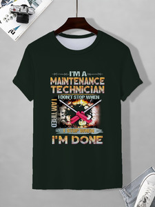 Người Đàn Ông Của Dệt Kim 3D In T-Shirts Tùy Chỉnh Đồ Họa Hip Hop Tops In Kỹ Thuật Số 100% Polyester Chống-Nhăn Thoáng Khí - Product Image 2