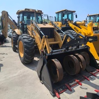 Chargeuse-pelleteuse JCB 4CX Sitemaster d'occasion fiable et économique, entièrement testée, 4x4, pour projets d'ingénierie