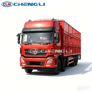 Camión de Transporte de Ganado 31T 8x4, Transportador de Animales con Plataforma Hidráulica Multinivel - Product Image 6