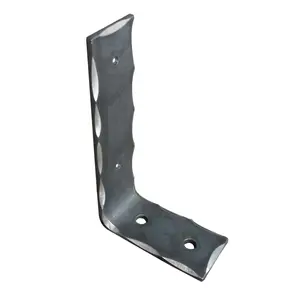 OEM High Quality Painting Metal L Angle Hammered Timber Brackets for Wood Connection