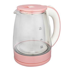 Compra a granel descuento efectivo hirviendo vidrio eléctrico ganado tetera té para <span class=keywords><strong>Hotel</strong></span> - Product Image 1