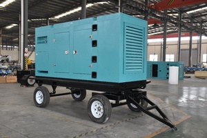 Generador Diésel Silencioso Móvil de 50 kVA 100 kVA con ATS para Obras de Construcción, Portátil, Trifásico, para Exteriores, con Certificación ISO CE - Product Image 5
