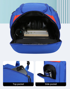 Entraînement de basket-ball Gym Sac à dos Fermeture à glissière Sac de voyage de sport à la mode pour le basket-ball Football Amérique du Nord EU Polyester - Product Image 5