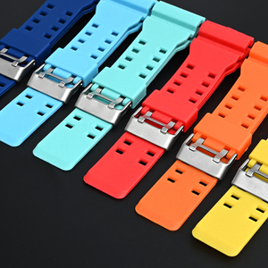 Casio g-şok saat kayışı için yumuşak kılıf kapak ile yüksek kalite yedek Tpu kauçuk izle bilezik kemer - Product Image 3