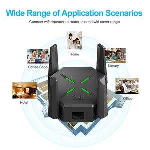 Xindaba Wifi Repeater AC1200 1200Mbps thiết lập lên DMR tầm xa <span class=keywords><strong>GSM</strong></span> WIFI phạm vi Extender 4 gam di động tăng cường tín hiệu wifi Repeater - Product Image 5