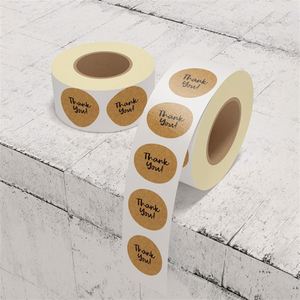 Etiqueta de embalaje con logotipo personalizado, pegatina de agradecimiento para pequeñas empresas - Product Image 1