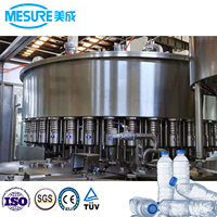 Production d'embouteillages en PET/verre ligne A à Z complète machine de remplissage automatique de bouteilles d'eau minérale potable liquide