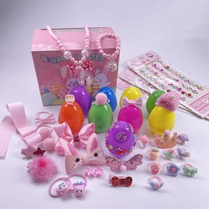 Huevos Sorpresa Misteriosos, Caja Sorpresa de Pascua, Huevo Sorpresa de Plástico con Adorno para Niñas - Product Image 6