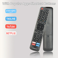EN2BK27S Control remoto para Sharp LED Smart TV con Netflix TIKILIVE Prime-Video YouTube Keys Controller Reemplazo