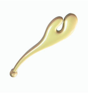 Skin Care <b>Tools</b> Lifting Firming Eye Contour Treatment Soothing <b>Massage</b> Accessory Zinc Alloy Eye Gua Sha <b>Massage</b> Plate - Product Image 4