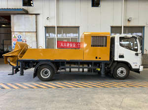 Nouvelle conception de pompe à béton statique montée sur camion de 60 mètres cubes par heure, fabriquée en Chine, à vendre - Product Image 6