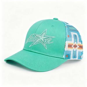 Servicio OEM, Gorras Deportivas de Malla de 5 Paneles con Logotipo Personalizado, Gorra Trucker con Visera Curva, Ajustable, Transpirable, Impermeable, Bordado 3D para Hombre - Product Image 3