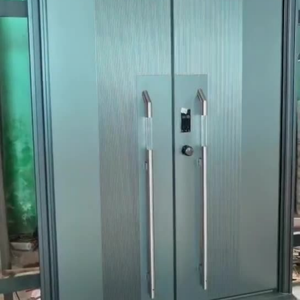 Porte d'entrée antivol extérieure moderne en acier inoxydable à vente chaude pour le salon de l'appartement résidentiel et l'utilisation intérieure - Product Image 3