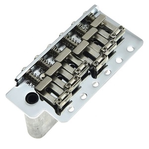 <span class=keywords><strong>Tremolo</strong></span> บริดจ์กีตาร์ไฟฟ้า ST,พร้อมอานม้าเหล็กโค้งวินเทจโครเมียม - Product Image 2