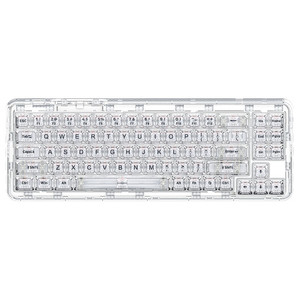 Xinmeng X71 cơ khí bàn phím 68% RGB không dây có dây Gasket núi poron RGB chiếu sáng tùy chỉnh phím cho eSports bàn phím - Product Image 1