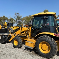 Mesin Konstruksi Bekas CAT 420F Backhoe Loader 4x4 Wheel Loader Backhoe Dijual