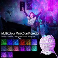Moderne Dinosaure Oeuf Étoile Projecteur À Distance BT Musique Haut-Parleur LED Océan Vague Veilleuse Galaxie Ciel pour Enfants Adulte Chambre Décor