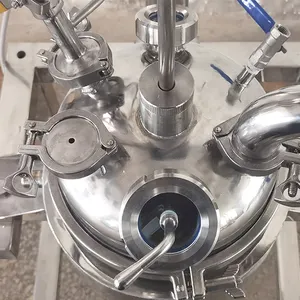 Reator do aço 1L/2L/3L/5L inoxidável para o laboratório