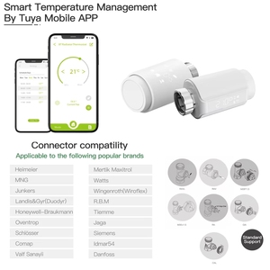 Actuador Termostático Inteligente para Radiador WiFi TV06, Controlador de Temperatura Programable, Control por Voz a través de Alexa - Product Image 4