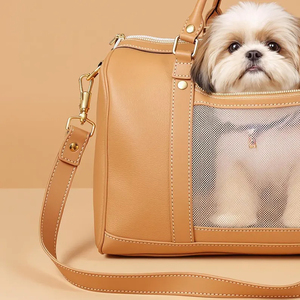 Élégant petit sac de voyage étanche pour chat et chien sac de transport pour animaux de compagnie à la mode pour les aventures en déplacement - Product Image 1