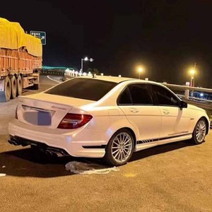 Bộ body kit hoàn chỉnh cho Mercedes-Benz C-Class W204 C200 C260 <span class=keywords><strong>C300</strong></span> đến C63 AMG, bao gồm cản trước sau, lưới tản nhiệt, ốp sườn, đèn pha, nắp capo - Product Image 3