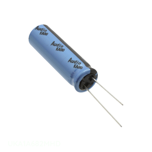 Condensador de Aluminio de 6800 uF, Canal del Fabricante 6800 uF UKA1A682MHD, Tipo Through Hole, 20%, 10V, Radial - Product Image 1