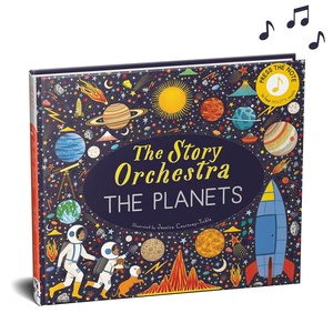 Libro de Sonidos de los Planetas de The Story Orchestra, Libro de Cuentos Musical Interactivo, Libro Educativo de Música Clásica y Espacial - Product Image 1