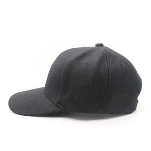 Gorra de Béisbol Unisex de Lujo, de Alta Calidad, de 6 Paneles, Mezcla de Lana Pura y Cachemira, Gorra Deportiva con Visera Curva, Estampado de Goma, a la Moda - Product Image 3