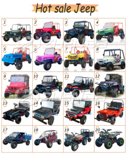 Carrito de Golf Eléctrico Clásico Jeep, Vehículo Eléctrico de Transporte Especial, Mini Jeep - Product Image 6