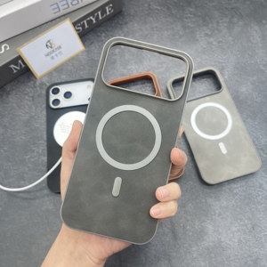 Funda de Teléfono de Cuero de Lujo para <span class=keywords><strong>Samsung</strong></span> S26 S25 Ultra Plus Realme Tecno Infinix Xiaomi, Magnética, Ultrafina, Estilo Ejecutivo - Product Image 3