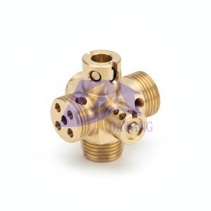 Piezas de Precisión Mecanizadas por CNC en Latón/Acero Inoxidable, Cajas de Cartuchos, Mecanizado por Electroerosión por Hilo, Mecanizado de 5 Ejes, Certificación ISO - Product Image 1