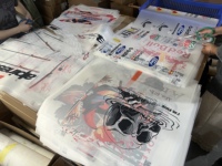 Machine de séchage et de poudrage DTF entièrement automatique Garros avec Epson I3200, séchage rapide pour l'impression sur T-shirts, usine de confection