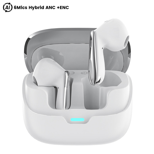 AI Translation Semi-in-ear TWS Earbuds Real-Time 144 Languages 3-in-1 Headphones Translation Device JL Chipset ANC/ENC