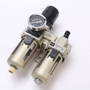 ชุดอุปกรณ์บำบัดลมแบบนิวแมติกส์ Baofeng รุ่น AC3010-03 และ AC3010-02 พร้อมตัวกรองแยกน้ำมันและน้ำ วาล์วลดแรงดัน - Product Image 2