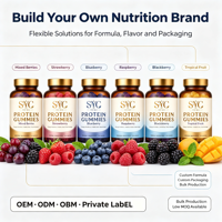 Gummies Protéinés SYC BIO aux Baies Mixtes – Formule de Soutien Quotidien au Bien-être – 60 Unités 180g – Prix Usine – Marque Privée OEM