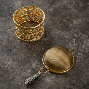 Stainless Steel <b>Tea</b> Strainer Cylinder Fine Mesh Filter For Kung Fu <b>Tea</b> <b>Set</b> Accessories Afternoon <b>Tea</b> Use - Product Image 2