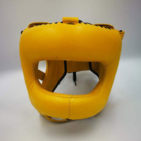 Protector de Cabeza de Cuero Vacuno Personalizado, Casco Protector de Boxeo, Protector de Cabeza para Taekwondo
