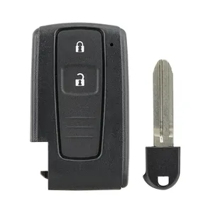 car key shell Vehicle Keys 2 Button Smart Key Case Replacement + OYT43 Blade Remote For Toyota Corolla Verso Prius