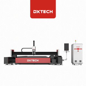 DXTECH W-Series 6000W <b>Ground</b> Rail Fiber Laser Cutting Machine for Extra Large <b>Sheet</b> Metal 20m 30m Large Format - Product Image 1