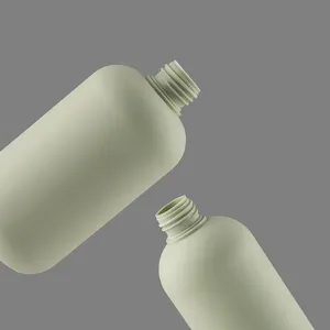 200ml 260ml 300ml 400ml 500ml bottiglie di shampoo in plastica personalizzate imballaggio bottiglie di pompa per emulsione pe per prodotti per la cura dei capelli